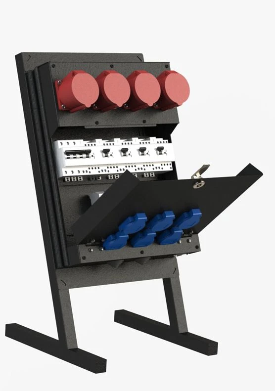 Portable/Wall-Mounted Combination Distribution Module with Sockets T P09.001