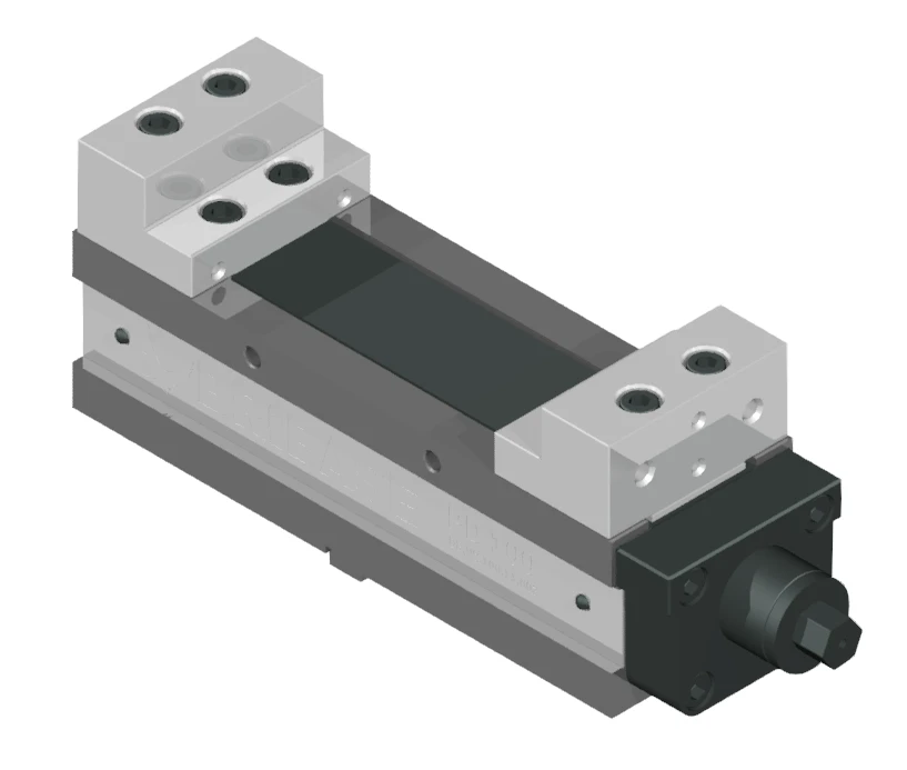 Self-Centering Modular Vise PD100 with Step Jaws Set BB.VS.100.11.003