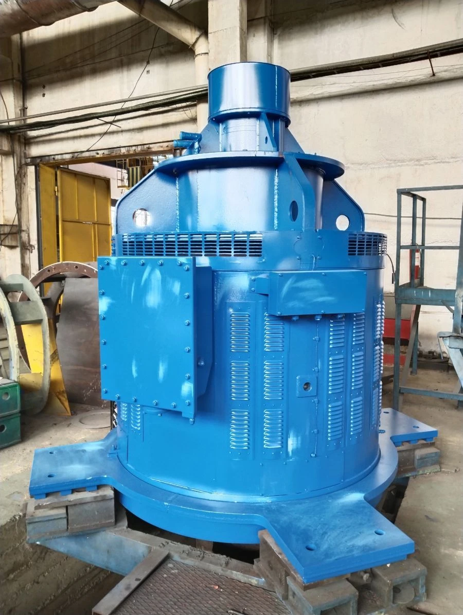 محرك غير متزامن عمودي دВАН 143 -800/6-12 KУ3