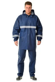 Waterproof Protective Suit "CYCLONE", Type 1, PVC