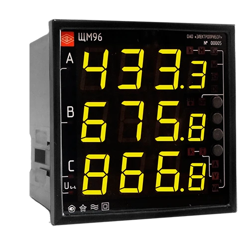 Multifunction Digital Electrical Measurement Device Model SHM96