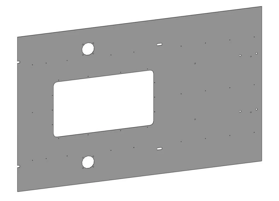 لوحة الألياف الزجاجية البوليستر 5299-132-5502029