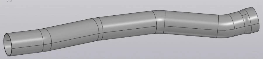 Exhaust Pipe for HAVAL JOLION 1201733XGW02A