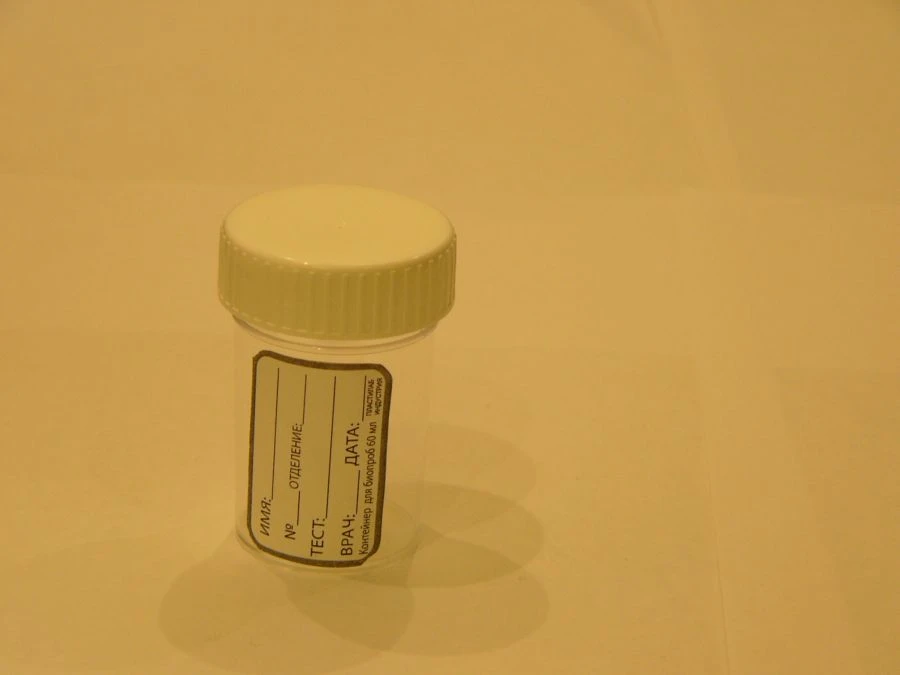 Disposable Non-Sterile Polymer Container for Bio-Samples 60ml/Pack with Label