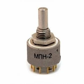 Compact Low-Frequency Rotating Switch MPN-2 7P1N 13 IP48 FIMD.640121.002 TU