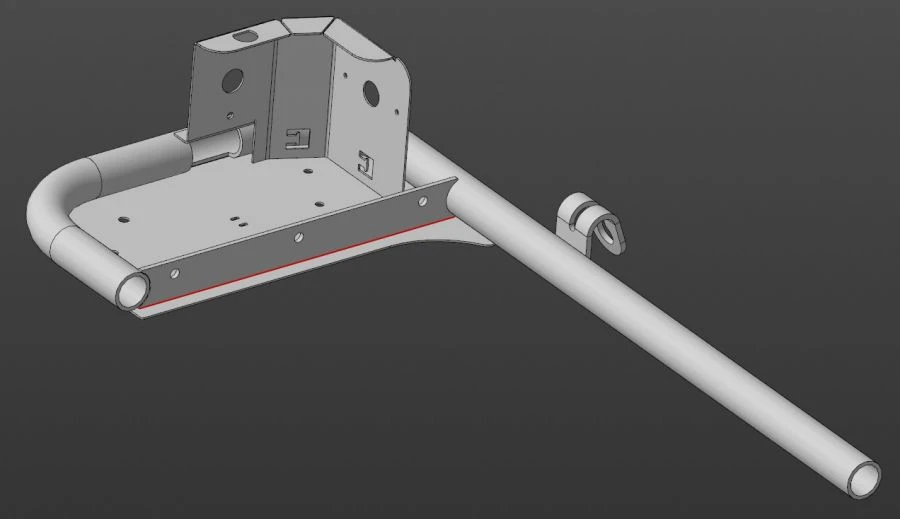 حامل إضاءة أيمن للتثبيت الفعال