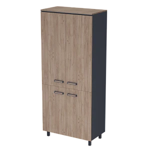High Closed Document Cabinet with 4 Doors PREGO