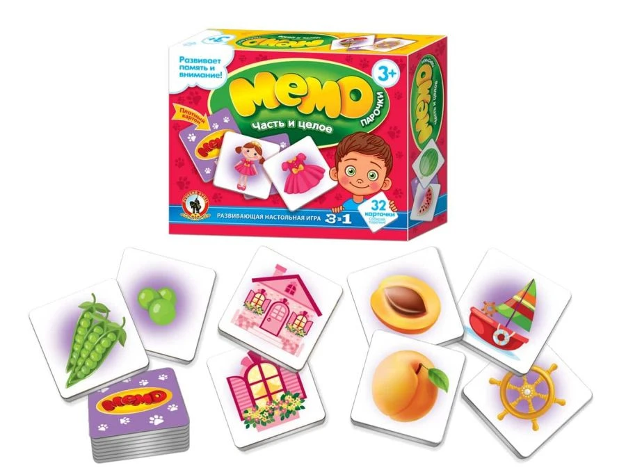 Memory Pairs Game 'Part and Whole