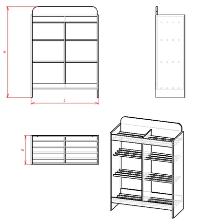 مجفف أحذية (طراز SB.1)