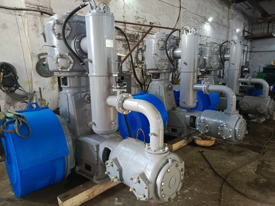 Air Compressor Installation VP3-20/9 for Technical Use