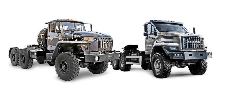 Heavy-Duty Ural 44202-72 Tractor for Semi-Trailers