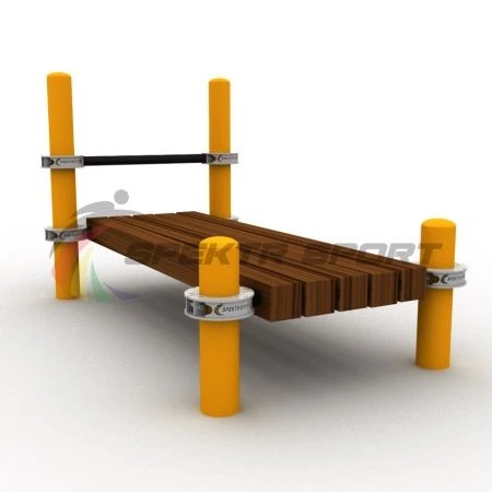 Adjustable Workout Bench for Press with Crossbar SP WRK-28_76mm