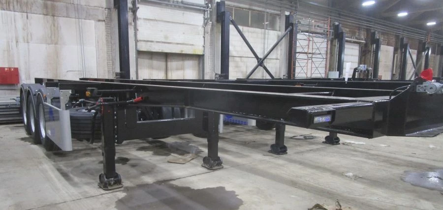 شاسيه نصف مقطورة ثلاثي المحاور منخفض الارتفاع SF-352T