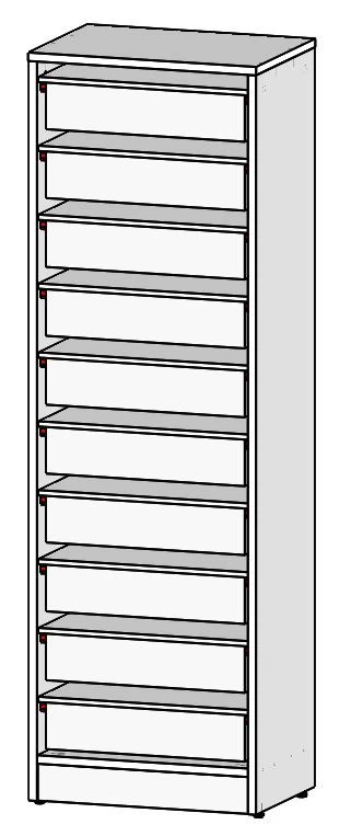 رف زاوي للأطفال، الرقم: SS-04