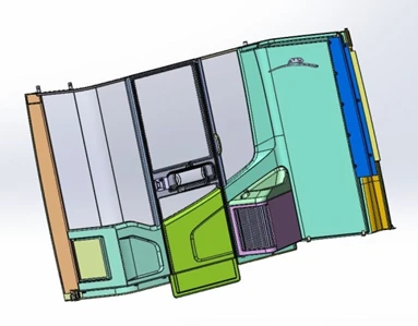 Driver Partition Detail Set 5299-401P-7800000-11