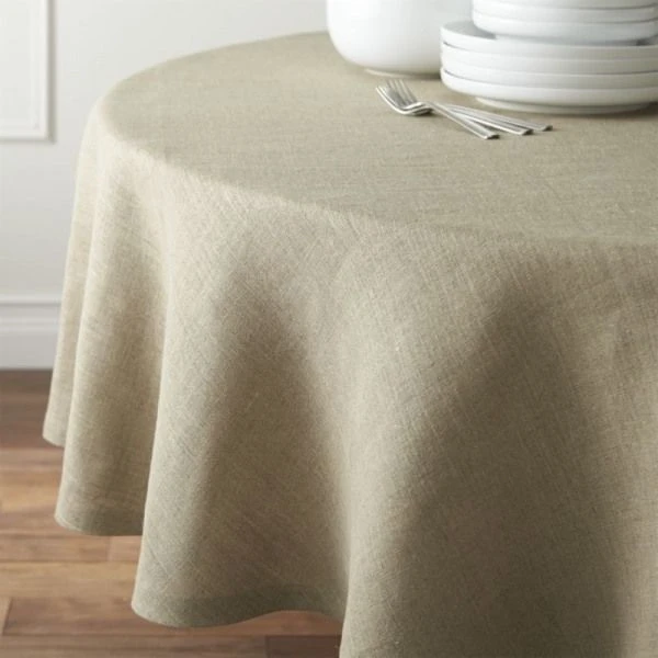 Linen Tablecloth 150x180 cm for Elegant Dining