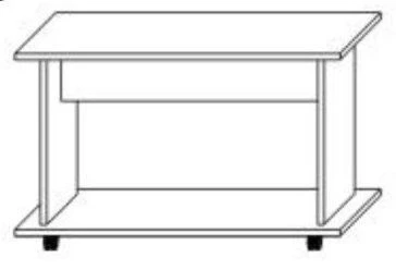 طاولة قهوة مكتبية للمساحات التجارية