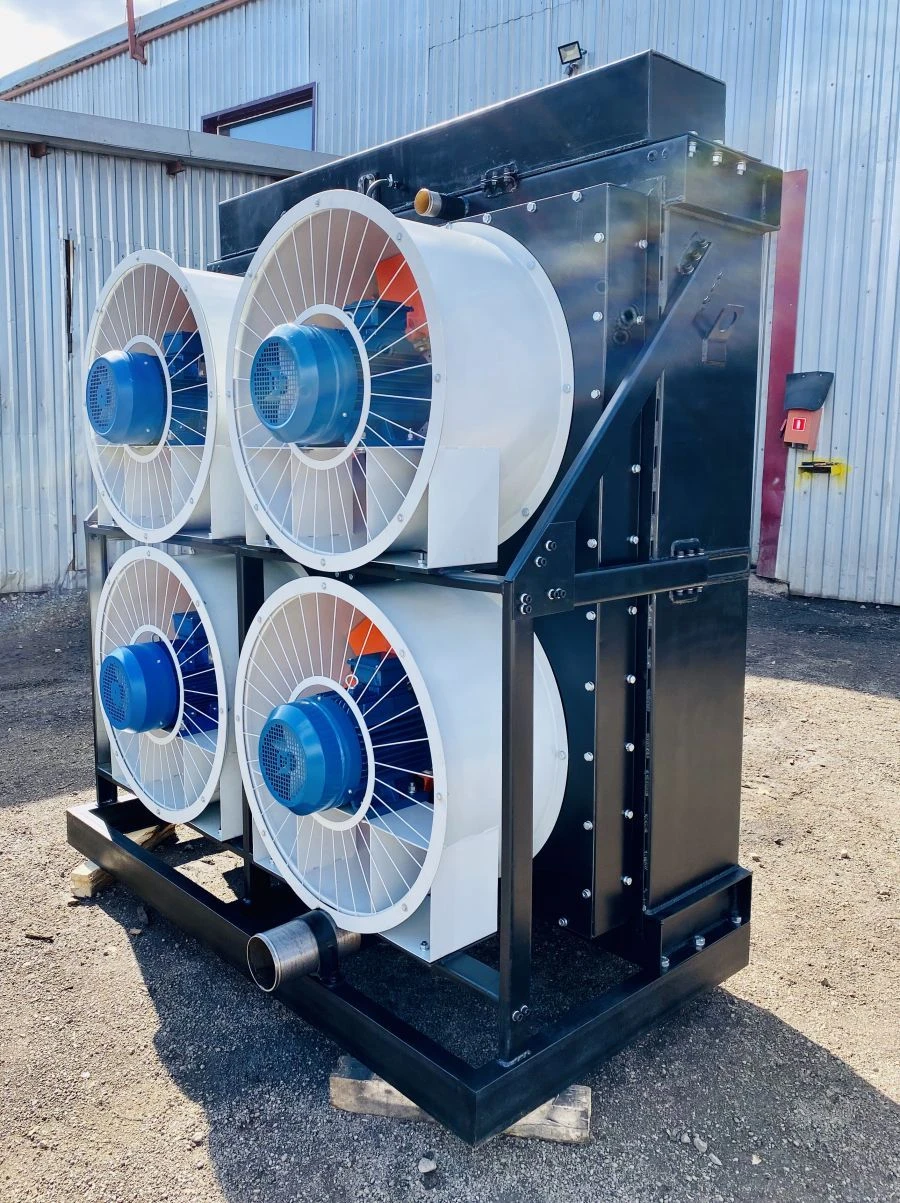 كتلة تبريد كاتربيلر 3516، تقنية القلب القابل للفك