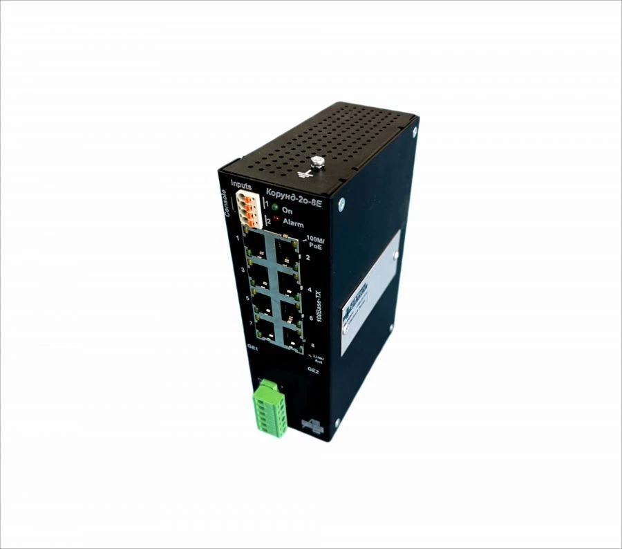 Industrial Switch Corund-8E for Network Infrastructure