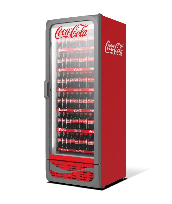 Refrigerated Display Case for Beverages and Food, Model ICOOL-800 [R290]