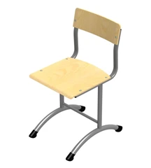 Non-regulated Student Chair "Extra Plywood" Model ST-07