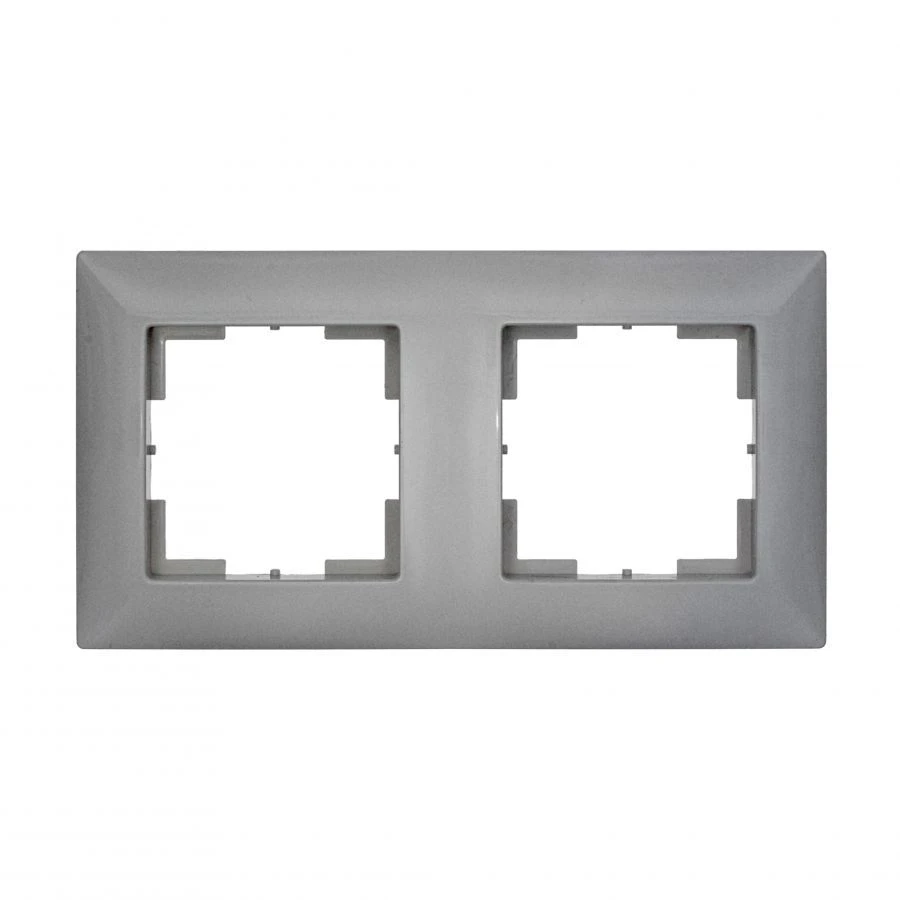 Maria Double Frame in Aluminum