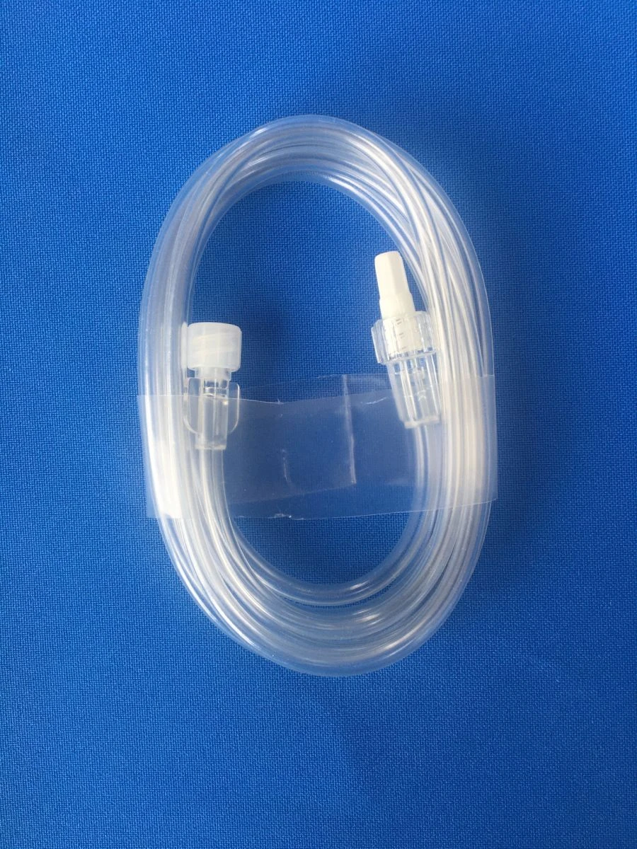 أنبوب تمديد طبي للاستخدام لمرة واحدة 3.0x2500 مم، النوع 2 (طرف لوير ذكر)