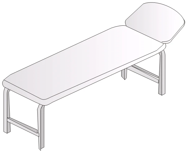 Viewing Couch for Medical Examination