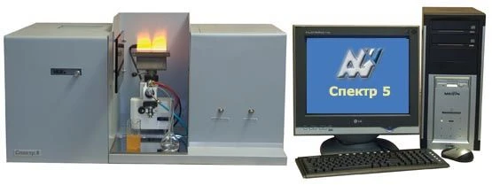Atomic Absorption Spectrometer "SPECTR-5" Model "Spectr-5-4