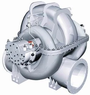 Horizontal Single-Stage Spiral Centrifugal Pump with Dual Inlet D320