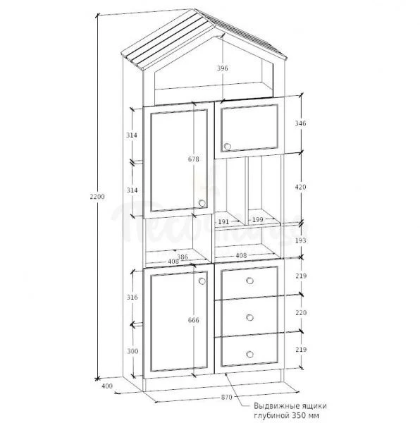 Versatile Shelving Unit - Plywood, MDF, Solid Wood, HDF