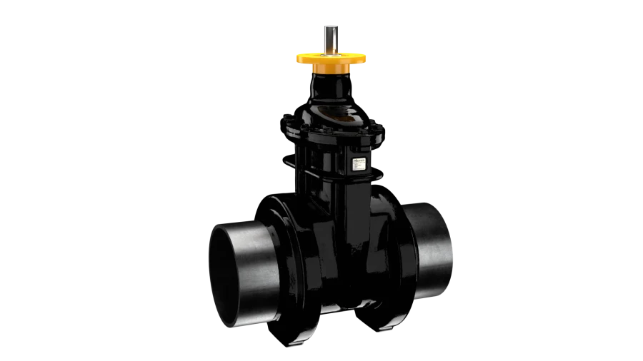 Rubber-clad Wedge Valve for Gas Supply 31вч24р1
