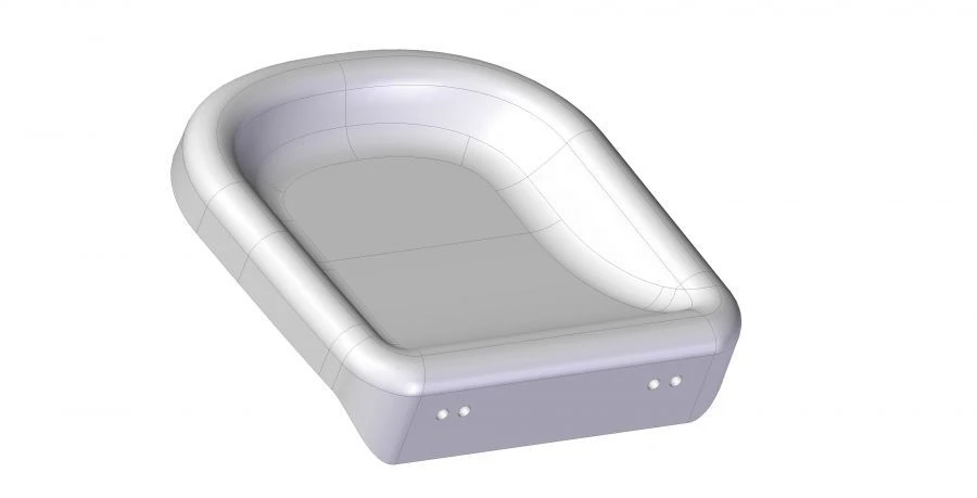 Driver Partition Tray for LIAZ - Model 529222-7802281