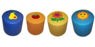 Elastic Foam Gaming Pouf