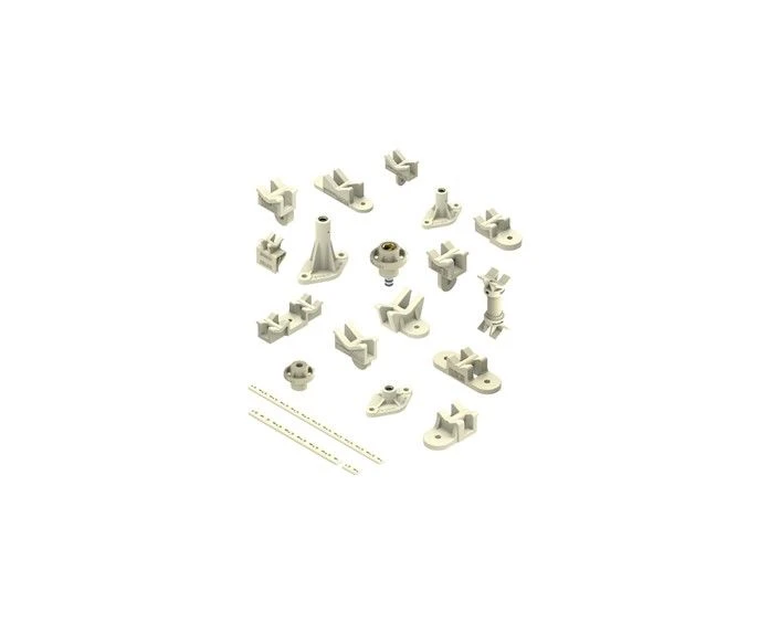 عناصر التثبيت لأسلاك الطيران