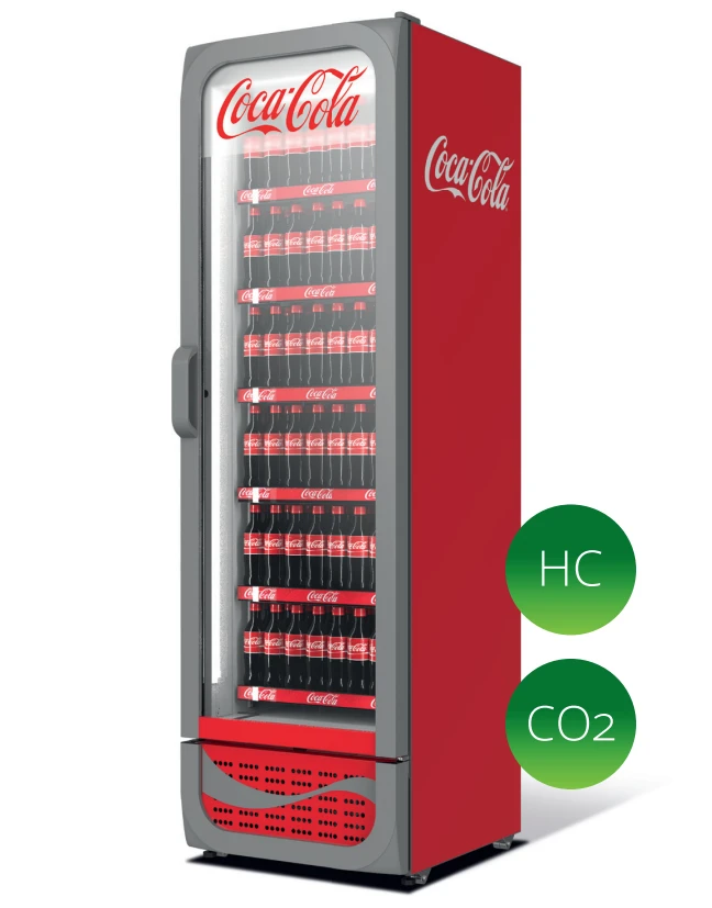 ثلاجة عرض مشروبات وأطعمة، نموذج ICOOL-500 [R290]