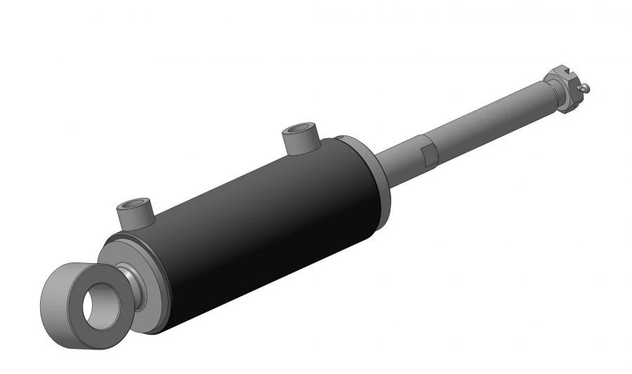 أسطوانة هيدروليكية EDCG80.32.160.565 للدفع/السحب