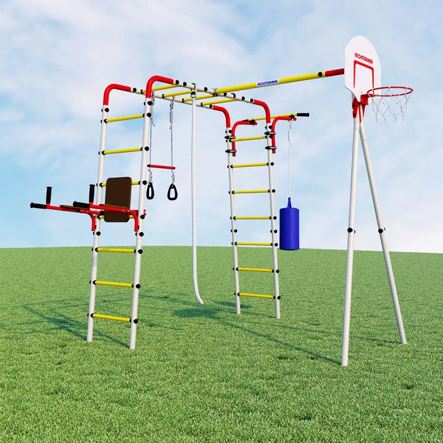 مجمع رياضي للأطفال في الهواء الطلق ROMANA Fitness R.103.20.04