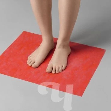 Disposable Pink Spanbond Mats 40x50 cm, 100 pcs/pack, Art. 03-433