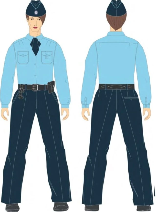 Women's Office Blouses for Transneft Security Personnel, Code B