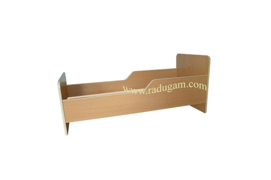 سرير أطفال فردي مع حواف، النموذج: КрДБ 01.01