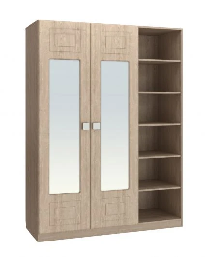Custom Wooden Wardrobe Built to Customer Specifications