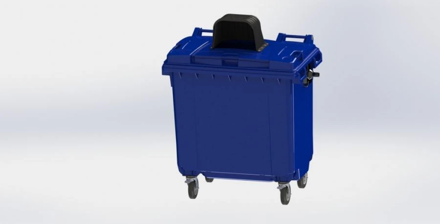 Mobile Waste Container 770L Model Art. 26.C19.H