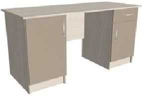 طاولة ذات عمودين KSTm 2-04