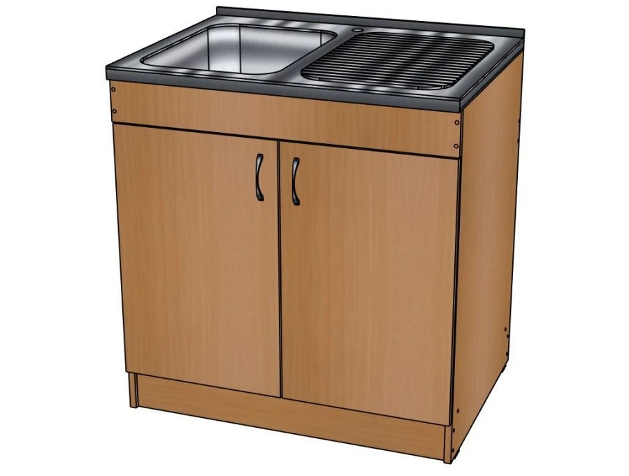 Utility Sink Cabinet No.2 T20 - Practical Storage Solution