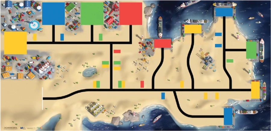Robot Competition Field Port for Robotics Challenges