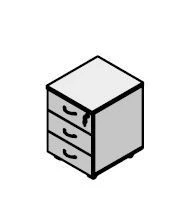 Mobile Office Cabinet "Agat" Furniture Set