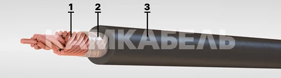 Rubber Insulated Copper Wire for Electrified Transport 3000V/4000V