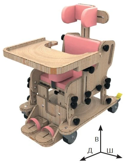 دعم مقعد البومة، الإصدار 2 (حجم النوع 2)