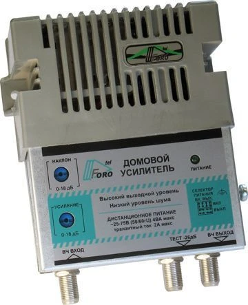 Wideband Amplifier for Cable TV Networks FORO 848D